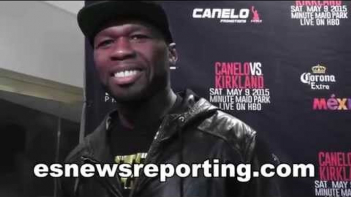 Rap Star 50 Cent on who wins Floyd Mayweather vs Manny Pacquiao - esnews boxing