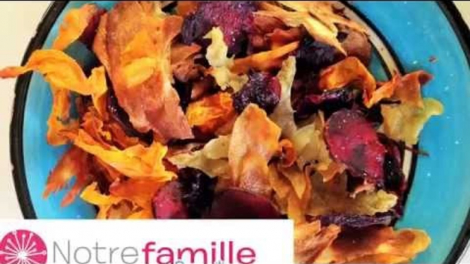 Recette Chips de légumes - Les P'tites Recettes