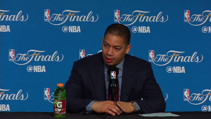 Tyronn Lue Postgame Interview - Game 5 | Cavaliers vs Warriors | June 12, 2017 | 2017 NBA Finals