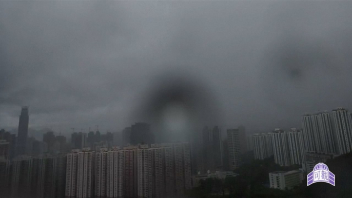 Typhoon Merbok hits Hong Kong and southern China