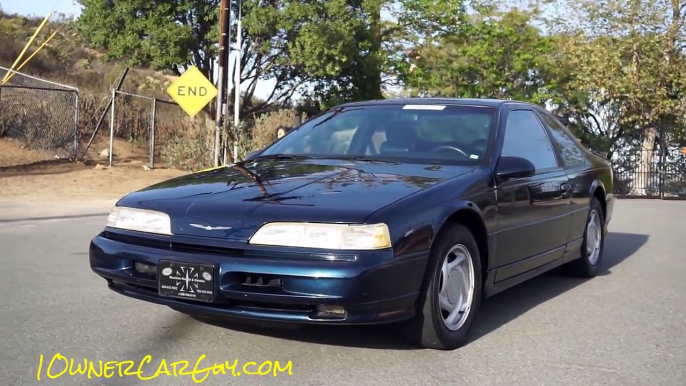 1993 Ford Thunderbird T-Bird SC Supercharged Manual Muscle Car