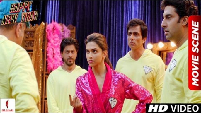 7 Minute Hai Tumhare Paas | Happy New Year Scene | Shah Rukh Khan, Deepika Padukone | Comedy Scene