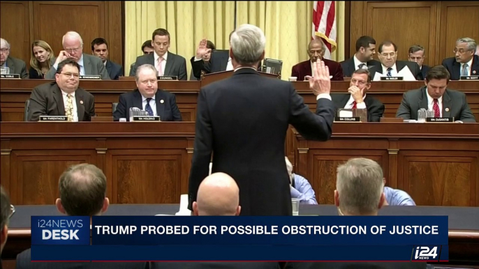 i24NEWS DESK | Trump probed for possible obstruction of justice | Thursday, June 15th 2017