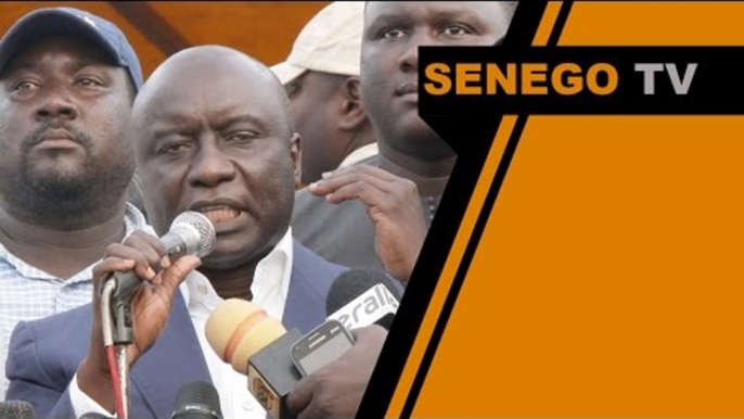 Discours de Idrissa Seck au meeting au meeting de Manko Taxawou Sénégal