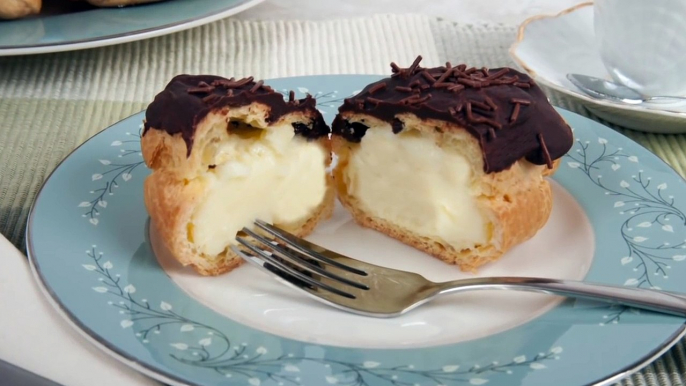 Homemade Cream Puffs and Eclairs (Med Diet Episode 47) CLICK HERE FOR THE RECIPE http://ww