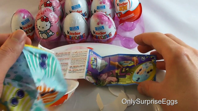 Mange des œufs bonjour Salut joie minou Furby boom surprise kinder surprise furby boom kinder surp