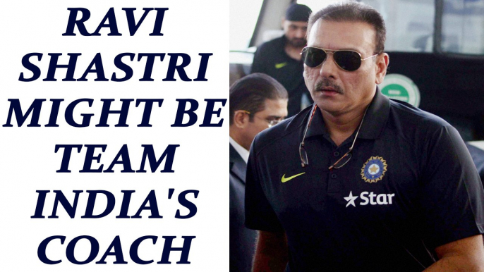 Virat Kumble row : Ravi Shastri might become team India's coach | Oneindia News