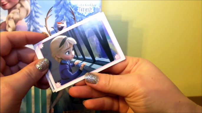 Et Livre poupées gelé autocollant tout petit Elsa anna album olaf kristoff disney collection disney