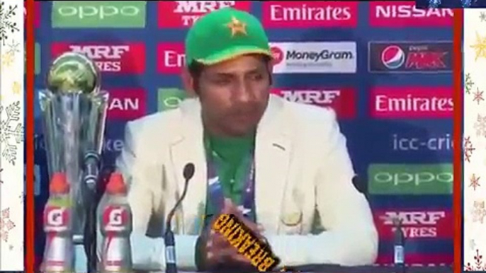 Sarfraz Ahmed Press Conference After Wining ICC Champions Trophy 2017 || India Vs Pakistan