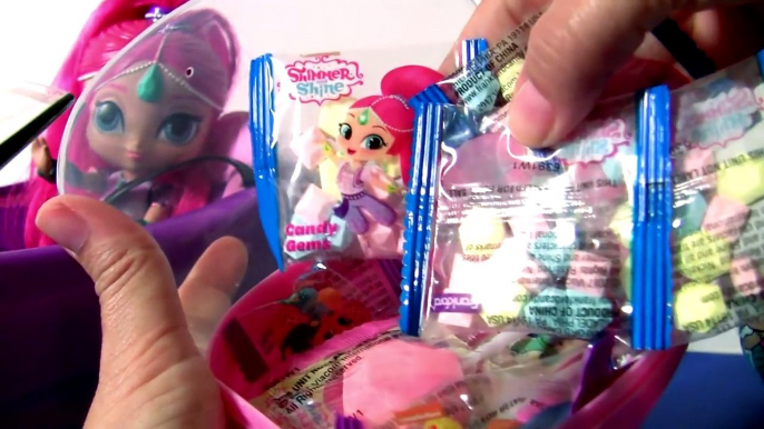 Huge Shimmer and Shine Egg Surprise LOL Dolls Shopkins Barbie Doll NUM NOMS by Funtoys