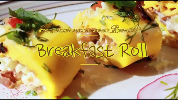 Aamazing Breakfast Roll _ How To prepare _ Nice video _ Must watch _