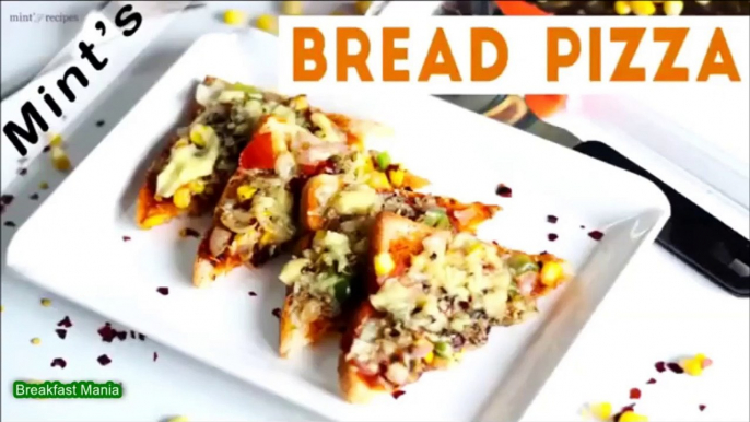 Amazing breakfast recipes _ Bread pizza _ Aloo chat _ Must watch _