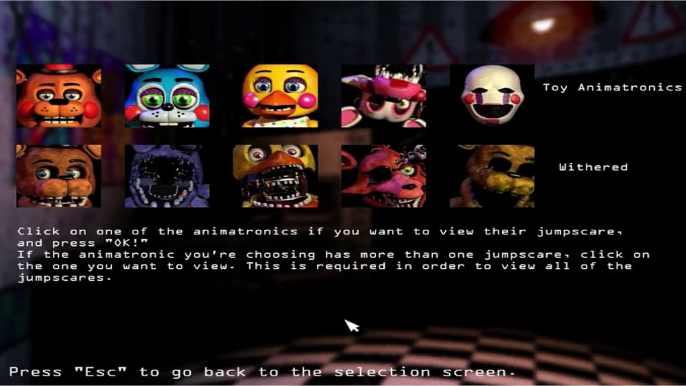 50+ JUMPSCARES Five Nights at Freddys 6 FNAF 1 2 3 4 SL World Simulator