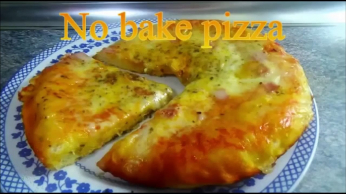 Amazing NO BAKE PIZZA _ Tasty and easy food recipes for dinner _ Cooking videos _ Must watch _