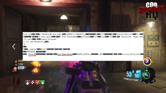 M1911 DUAL WIELD REWARD TO BE ADDED IN BO3 ZOMBIES LEAK! E3 ZOMBIES INFO!