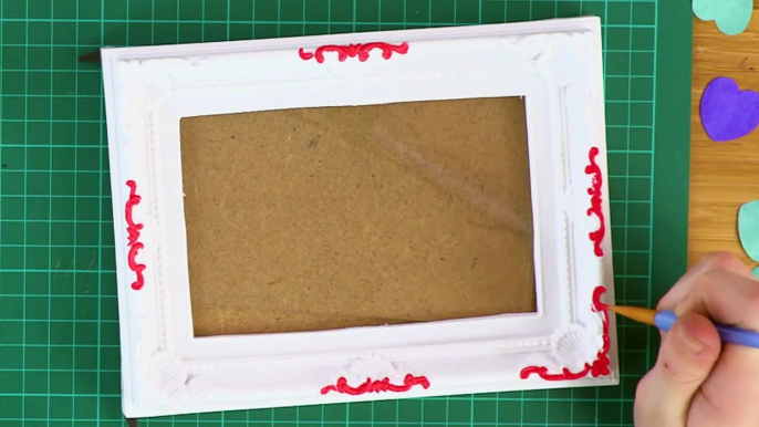 How To Make a Cute Picture Frame for Valentine's Day ❤ Valentines Craft Ideas  _