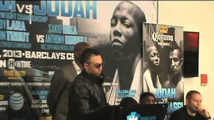 FULL Malignaggi Malignaggi vs judah Post Fight Presser EsNews Boxing