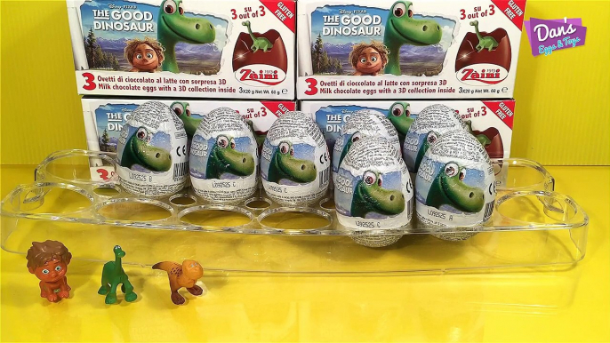 Disney Pixars THE GOOD DINOSAUR Arlo & Spot Play Doh Surprise Eggs! | Dino Eggs Hatch | B