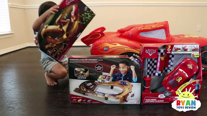 CARS 3 DISNEY PIXAR Biggest Surprise Toys Collection Opening! Lightning McQueen Car Race K