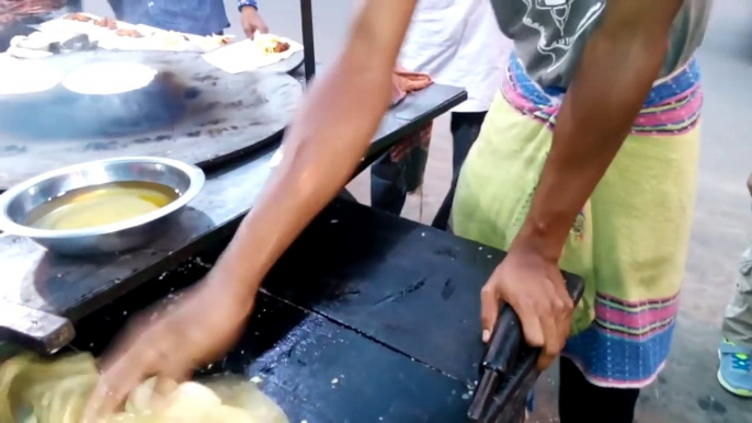 Indian street food, fried, grilled