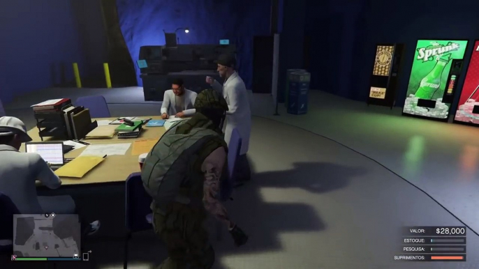 GTA V ONLINE 1.40 PESQUISA DO BUNKER TRAJE DO JUGGERNAUT ARMAS DESBLOQUEADAS