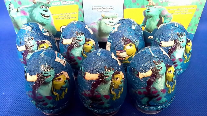 Huevo gigante Niños micro monstruos Nuevo jugar sorpresa juguetes Universidad Doh wazowski unboxing