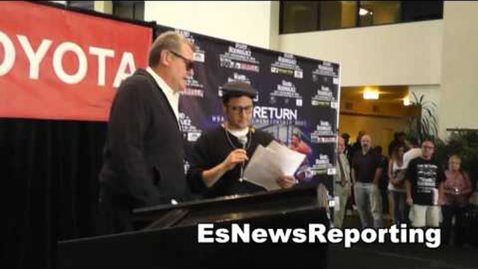 rob schneider and boxing promoter dan goossen EsNews Boxing