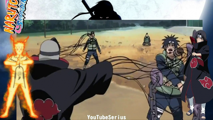 [ANIME] Team Asuma VS Hidan & Kakuzu Asumas Death Final (Eng Dubbed)