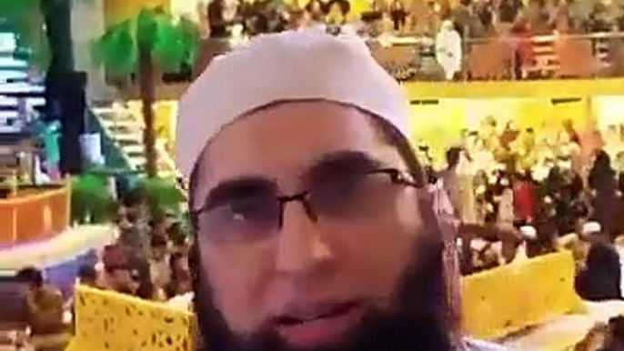 A Special Message From Shaheed Junaid Jamshed From The Set Of Shan E Ramzan