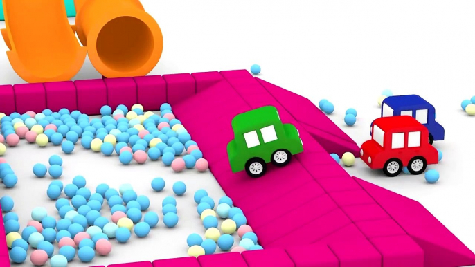 Cartoon Cars - BROKEN BALL POOL - Cartoons for Children - Videos for Kids - Ki