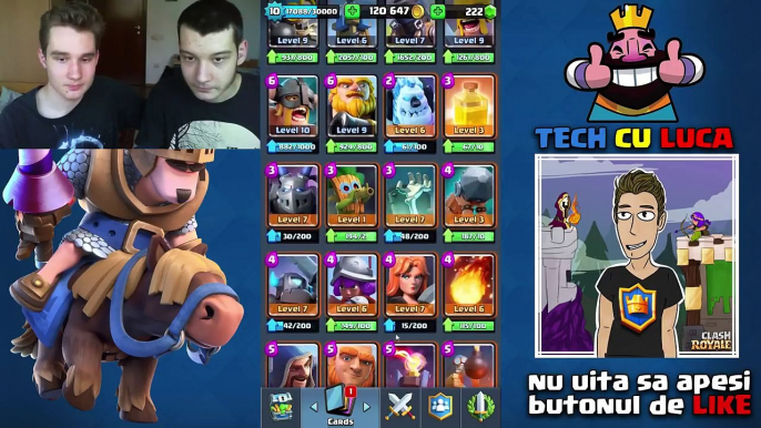 FRATELE MEU DESCHIDE LEGENDARE !!! CHEST OPENING ARENA 10 | CLASH ROYALE ROMANIA !