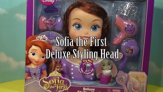 Première tête enfants Princesse coiffant le le le le la jouets disney sofia sofia