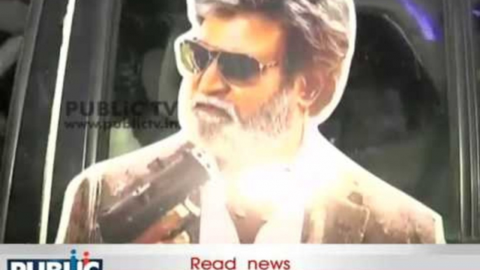 Rajinikanth Kabali craze in Bengaluru