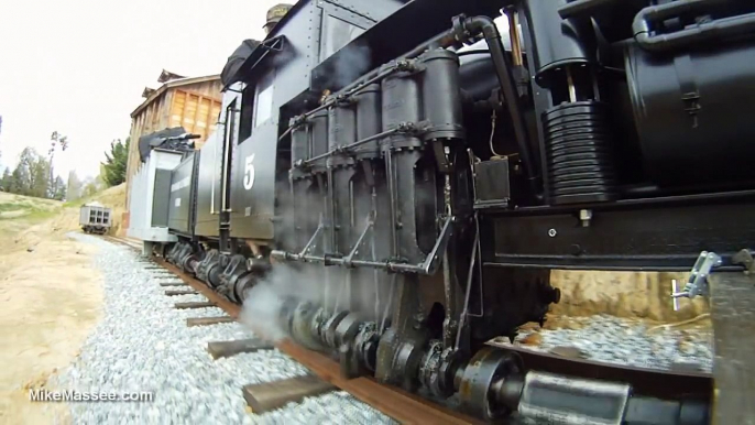 15  gauge live steam Shay at Hillcrest & Wahtoke Railroad