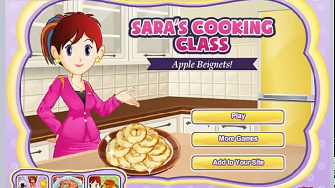 Saras Cooking Class Games: Apple Beignets Cooking Games For Girls