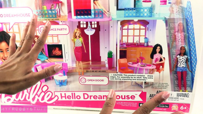 Activa muñeca hola hola hola ¡hola ¡hola Casa inteligente gira voz Barbie dreamhouse