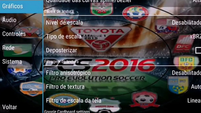 Androide el Delaware por el el paraca el Ppsspp: emulador psp cómo configurar pes 2016 mejor configuración sin
