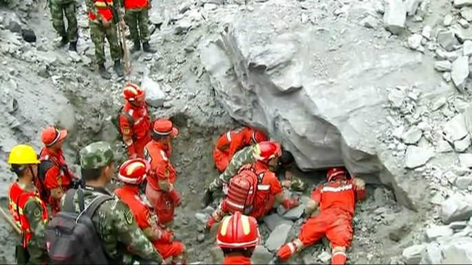 China: Rescue efforts called off in China after new landslides