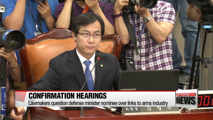 Confirmation hearings for defense and agriculture minister nominees underway