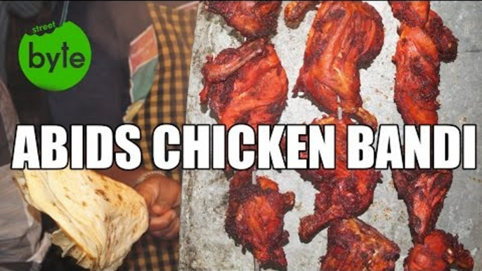 Abids Chicken Bandi, Indian Street Food for a very Reasonable Price, Street Food around the world