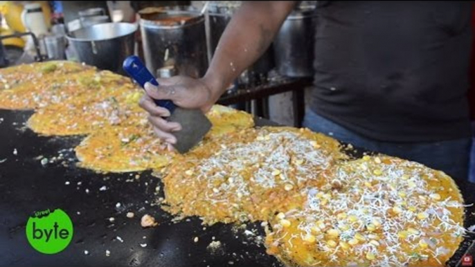 Indian Street Food | Cheese paneer Dosa, Cheese Corn Dosa, Mysore Bajji, Idly,