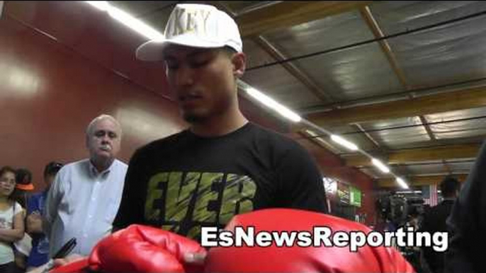 mikey garcia on fighting pacquiao gamboa and burgos EsNews Boxing