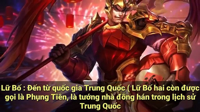 Các Tướng Trong Liên quân đến từ nước nào  Garena Liên Quân Mobile