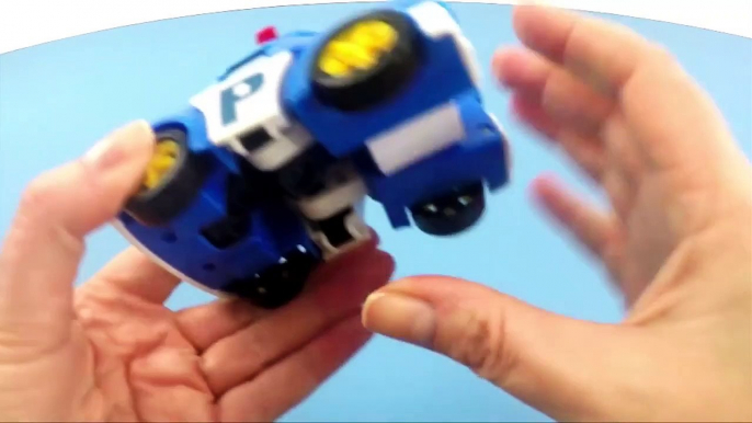 TOY UNBOXING - Robocar Poli Toy _ Deluxe dsaTransformer Blue Robot Police Car _ Toyshop - Toys For