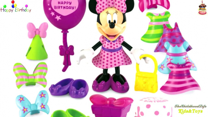 Anniversaire arc souris Ensemble disney junior mickey clubhouse minnie tique tique