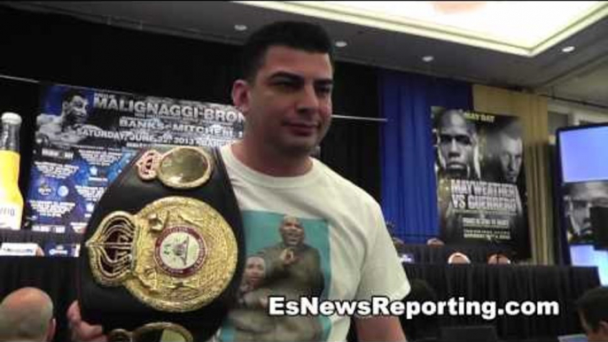 broner vs malignaggi peter from team malignaggi talks fight - EsNews Boxing