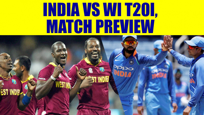 India vs WI T20I Match Preview : Virat Kohli would like to repeat ODI stint | Oneindia News