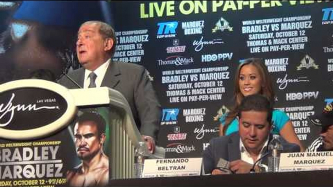 bob arum talks juan manuel marquez EsNews Boxing