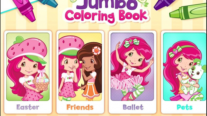 Emily Erdbeer App - Strawberry Shortcake Jumbo Coloring Book Malbuch | Beste Kinder Apps D