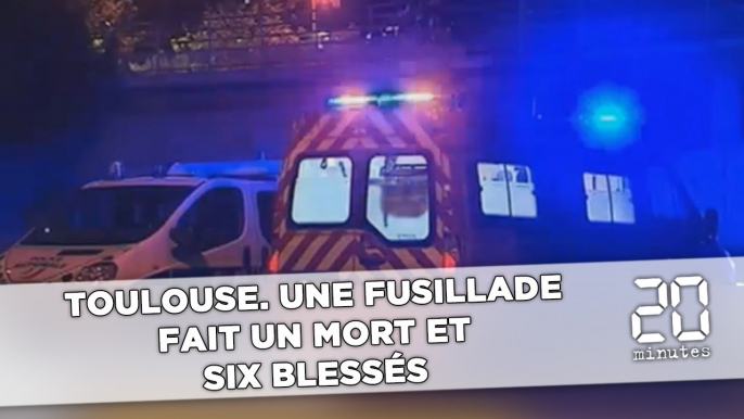 Toulouse: Un mort et au moins six blessés dans une fusillade